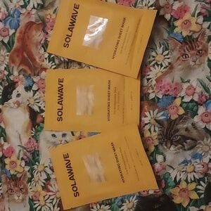 Lot bundle of Solawave masks skincare beauty